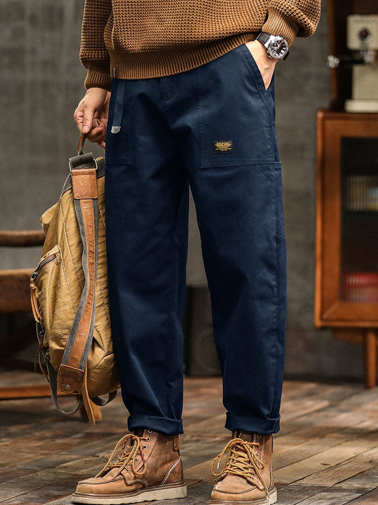 Kaj - Vintage-inspirerede casual utility-bukser