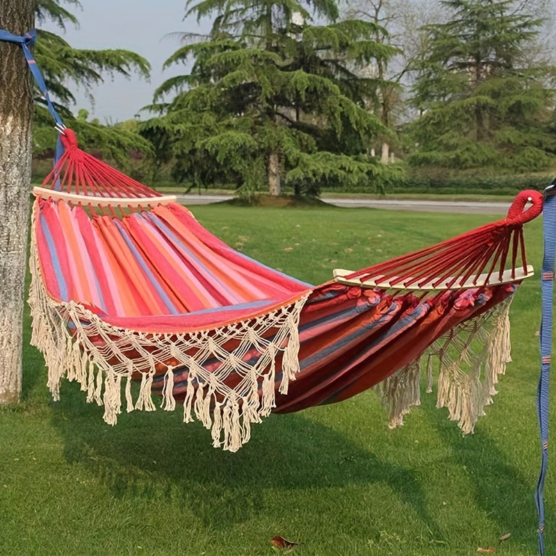 Tusheng Bohemian Hangmat – Relaxen in Kleur en Comfort
