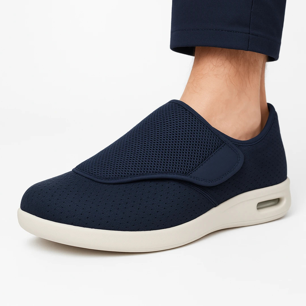 Orthopedische diabetische schoenen met viscoelastisch schuim en zero drop