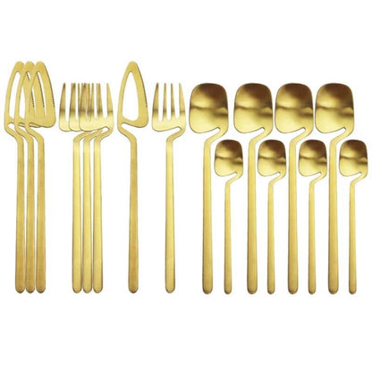 Noir Modern Cutlery Set