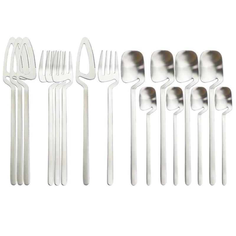 Noir Modern Cutlery Set