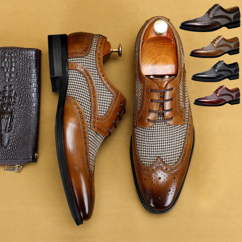 Jack Michaels Textured Brogues