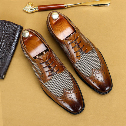 Jack Michaels Textured Brogues