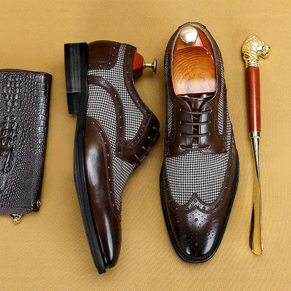 Jack Michaels Textured Brogues