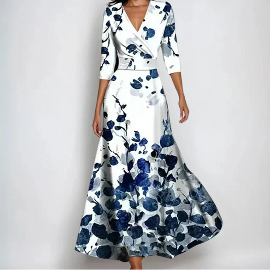 Labela | Luxuriöses Damenkleid mit Blumenprint