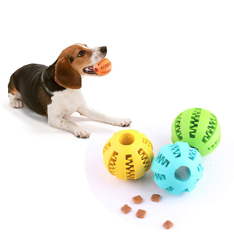 Balle à mâcher interactive pour petits chiens