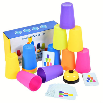 Pädagogisches Stacking Cup Puzzle Spiel - StackSmart