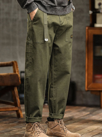 Kaj - Vintage-inspirerede casual utility-bukser