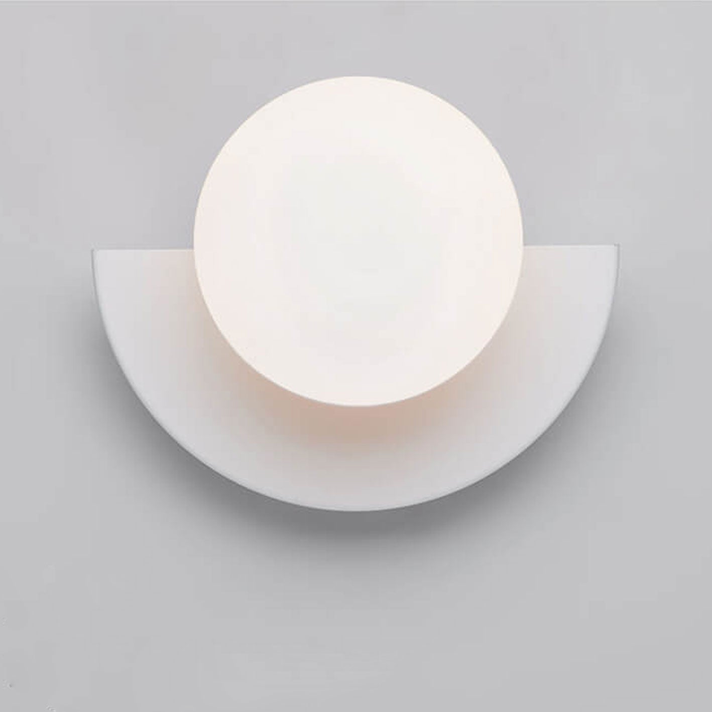 Vnitřní Moderní Nástěnná Lampa | Tvar Polovičního Měsíce G9