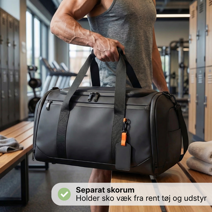 Rummelig Rejsetaske – Stor Kapacitet – Separat Skorum