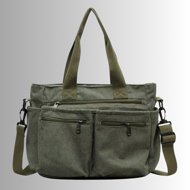 Urban Cord Tote | Schultertasche