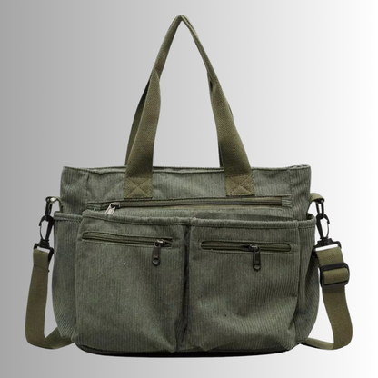 Urban Cord Tote | Schultertasche