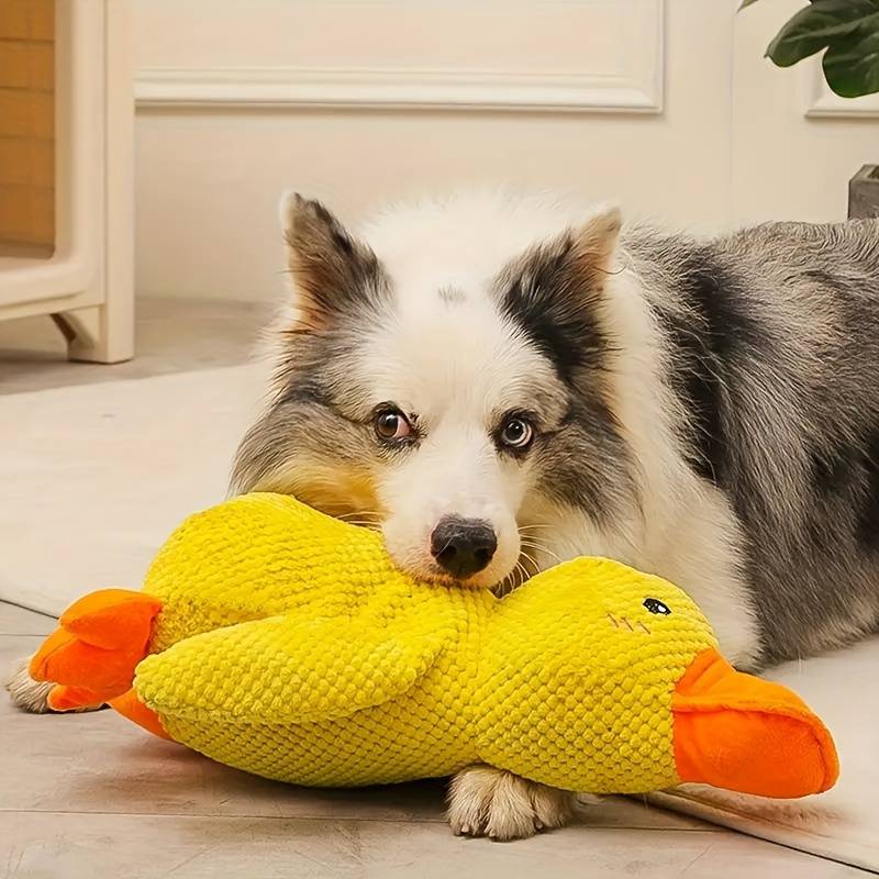 PawSerene  - Beroligende Andelegetøj Blødt Piplelegetøj til Hunde