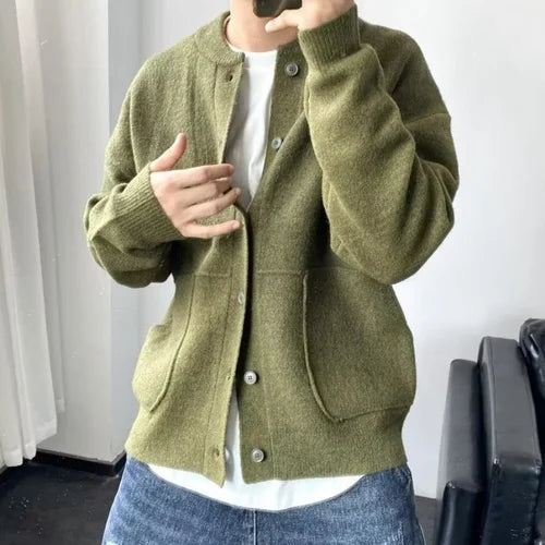 Men’s Cardigan – Relaxed Fit – Everyday Essential