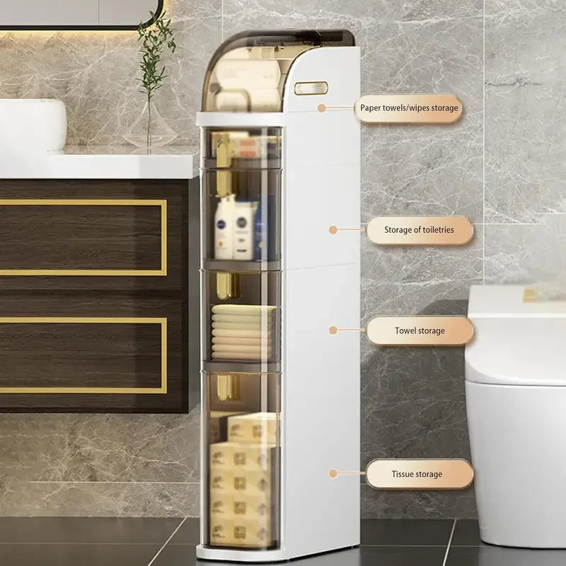 Mobiler Badschrank | Praktische Lösung für mehr Ordnung