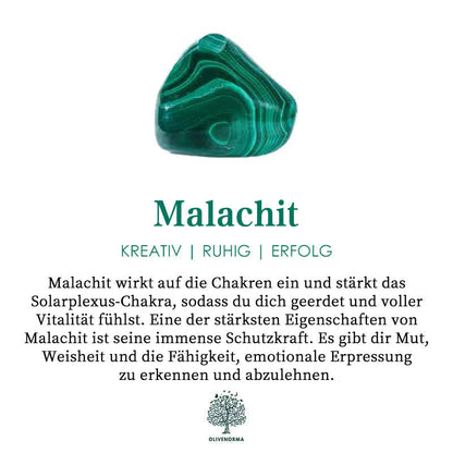 Halskette mit Kreuz aus natürlichen Edelsteinen – Seraphina