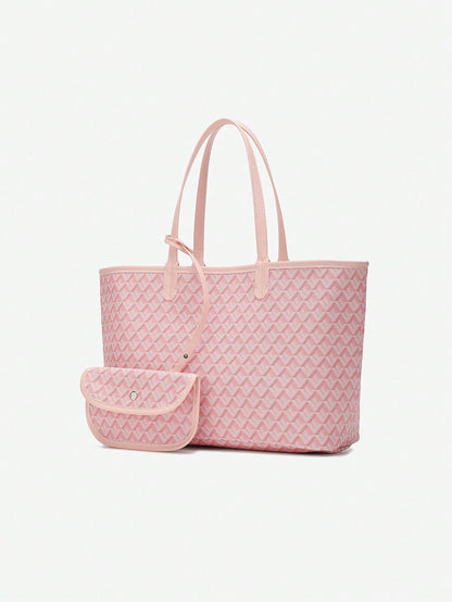 Casual Large Shoulder Tote Bag for Women