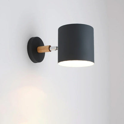 Vnitřní Moderní Nástěnné Svítidlo | Otočný Čtení LED Válec