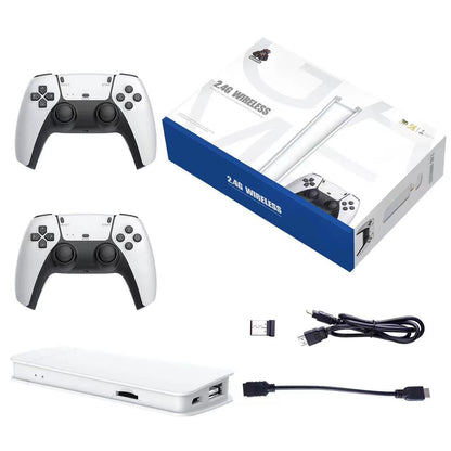 Retro Game Console Stick +40000 Klassieke Spellen & 2 Draadloze Controllers!