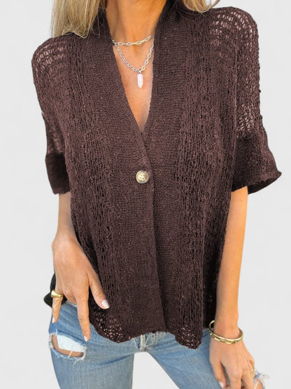 Viviana | Elegant Knitted Shirt