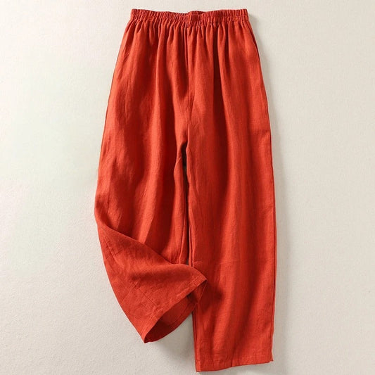 Ljupka – Leichte Hose Aus Baumwolle Und Leinen