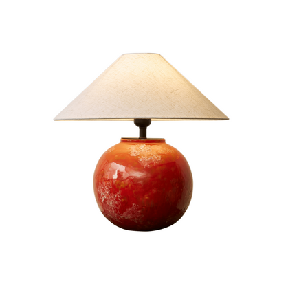 Embrale – Tafellamp met Warme Lichtsluier en Organisch Design