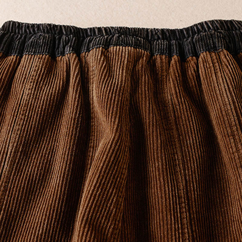 Harem-Hose für Damen mit Fleece-Futter und Taschen, lässig und bequem