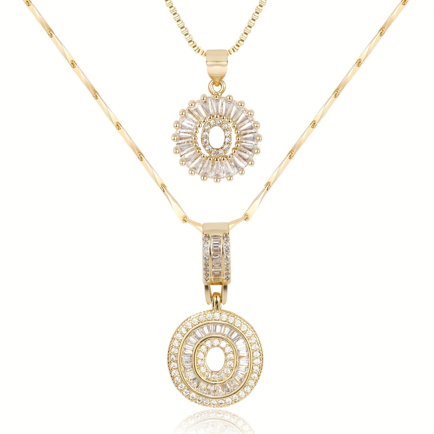 GemLetter Ketting - Initiaal Hanger met Luxe Glans