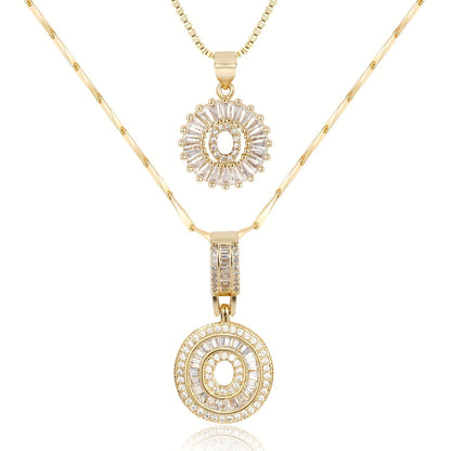GemLetter Ketting - Initiaal Hanger met Luxe Glans