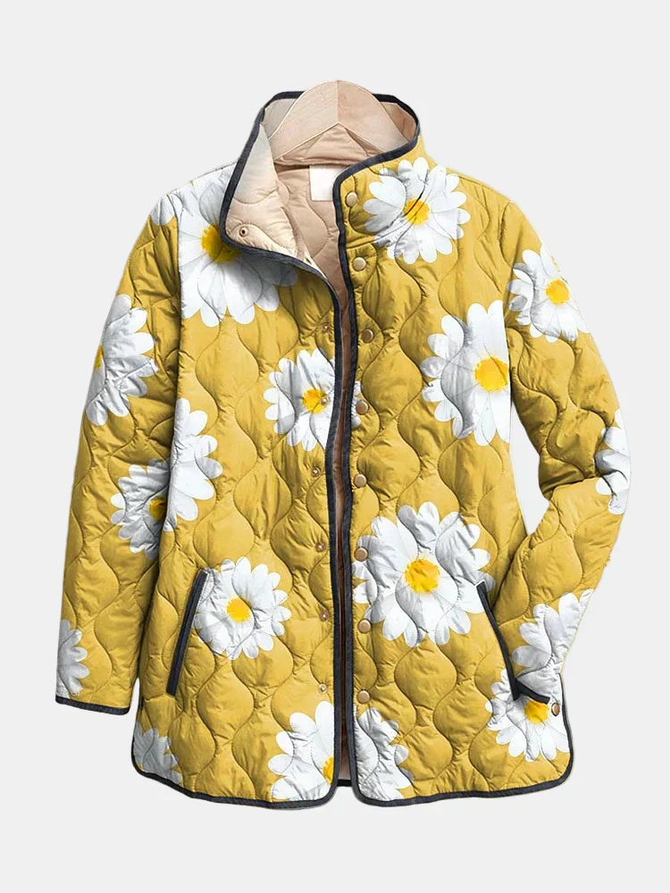 Sable | Elegantní bunda s květinovým designem