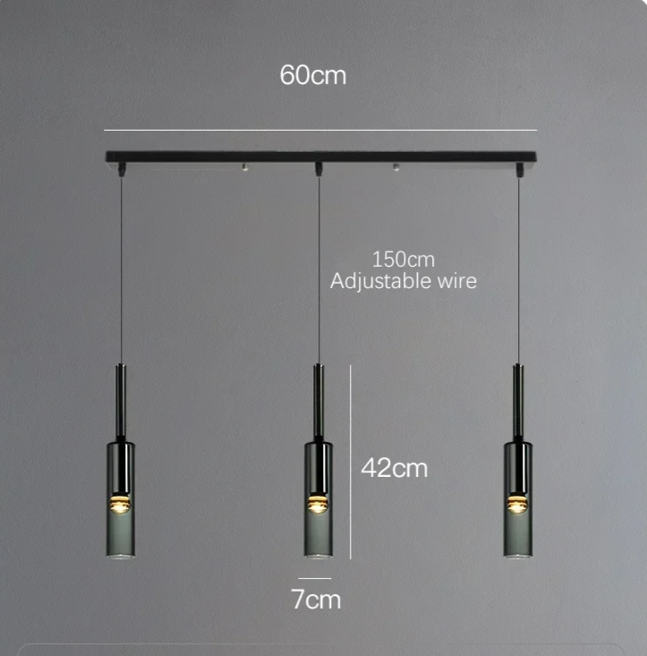 Nordic LumiSphere – Minimalistische Glazen LED Hanglamp