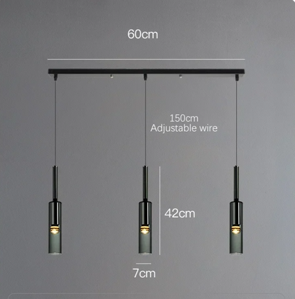 Nordic LumiSphere – Minimalistische Glazen LED Hanglamp