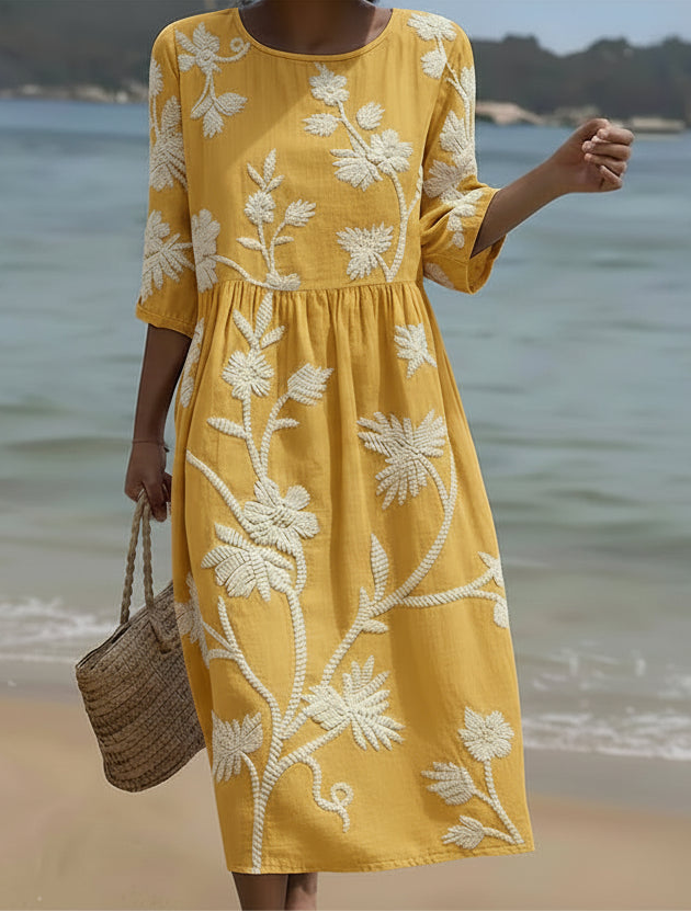 SOFÍA – VESTIDO FLORAL FEMENINO - Van Moreau Utrecht