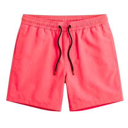 Maillot de Bain à Séchage Rapide pour Hommes avec Poches Zippées et Doublure en Filet