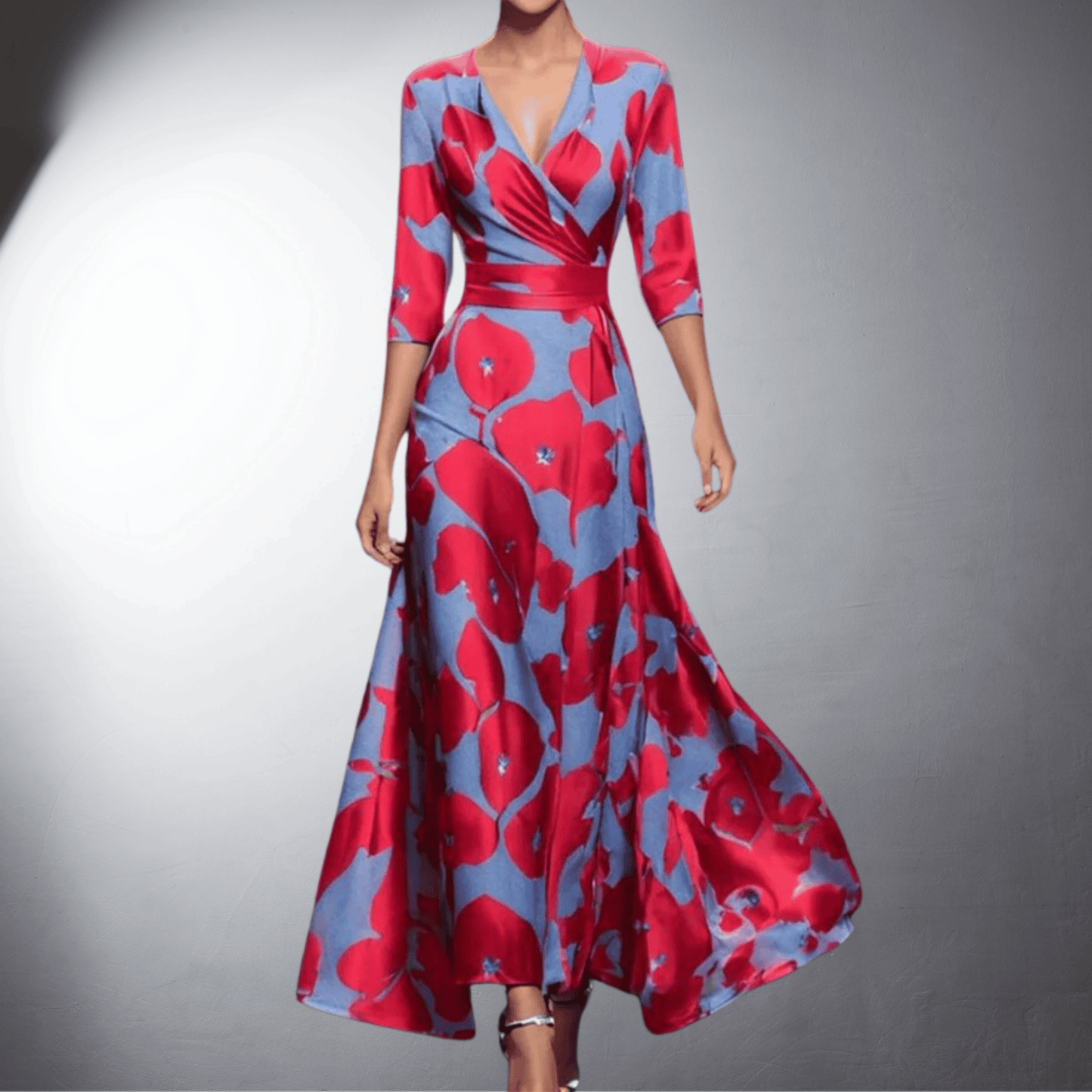 Zora - Elegante vestido de noche con encanto floral