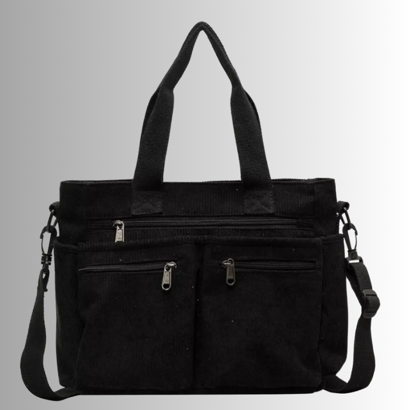 Urban Cord Tote | Schultertasche