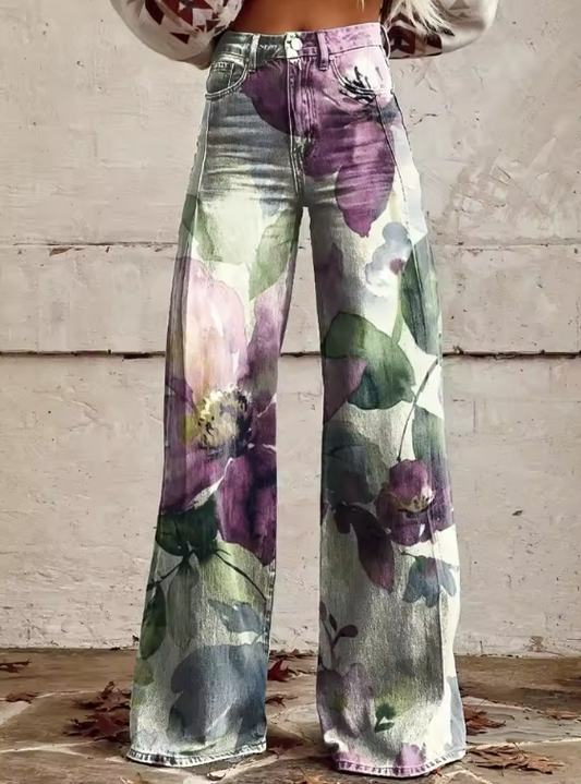 Alessia™ - Vintage Bohemian Style Trousers