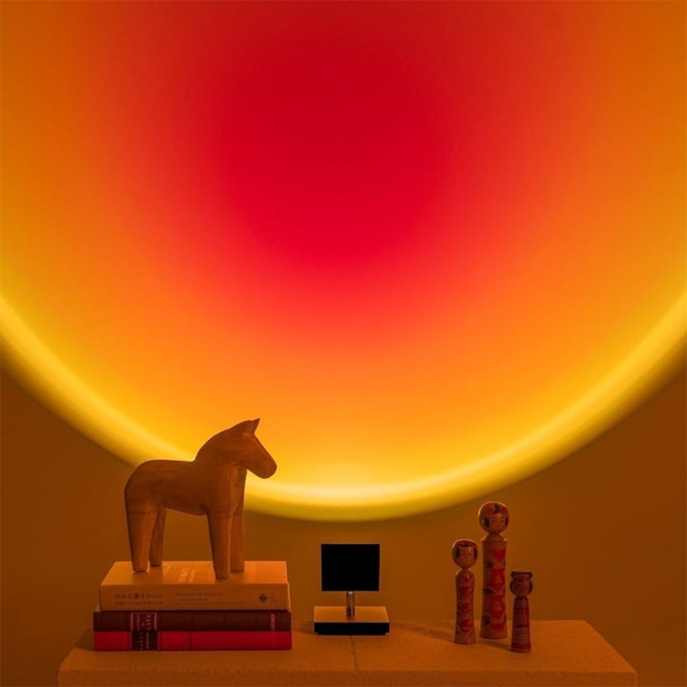 SunsetAura - Elegante lamp geïnspireerd op retro