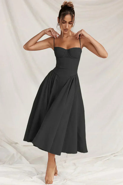 Briallen Fresh Structured Dress - Sleek, Modern Silhouette