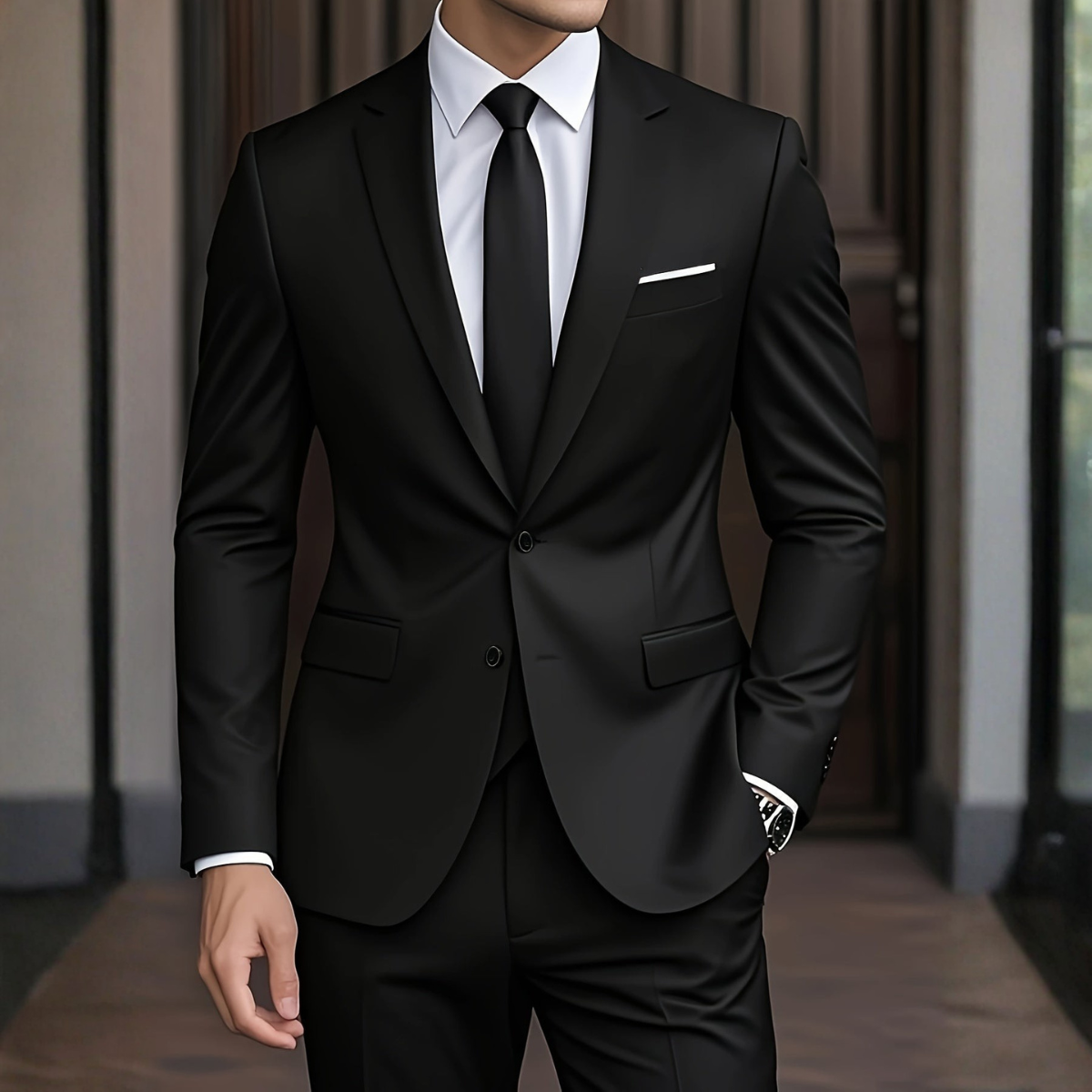 Nolvar - maßgeschneiderter Slim-Fit-Anzug