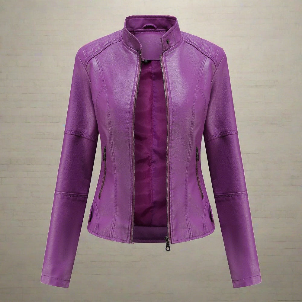 Xavienne - Stylish Ladies Jacket With Zippered Pockets