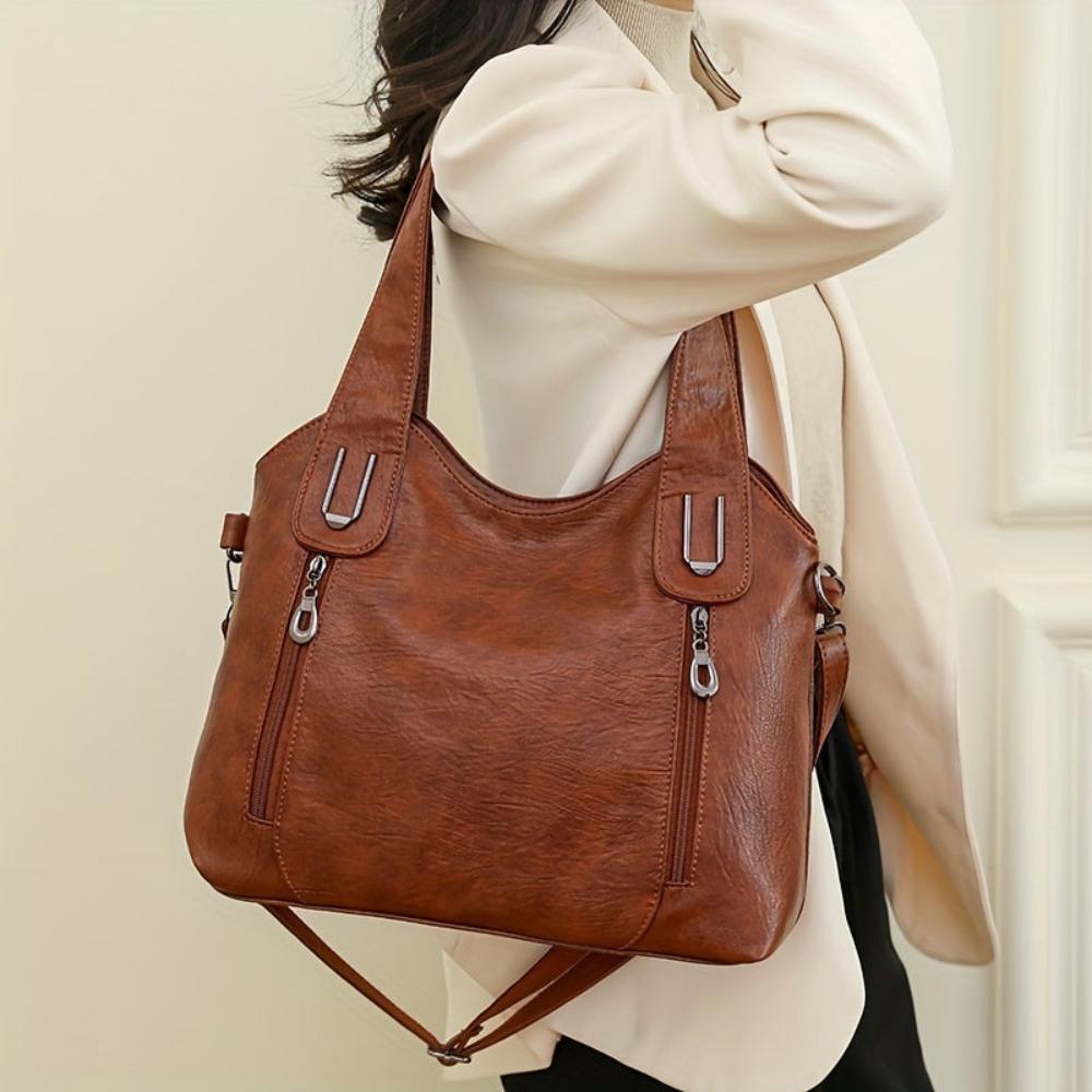 Emma Retro Tote Skulderveske