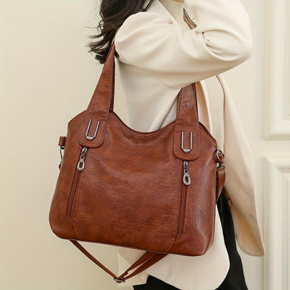 Emma Retro Tote Skulderveske