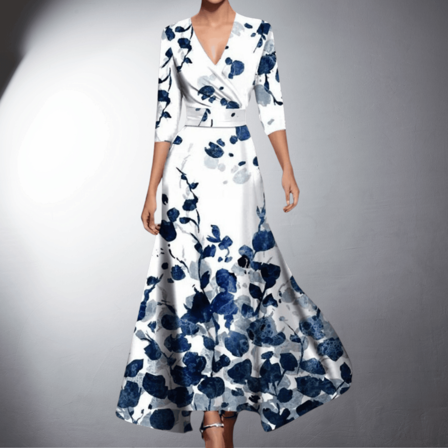 Zora - Elegante vestido de noche con encanto floral