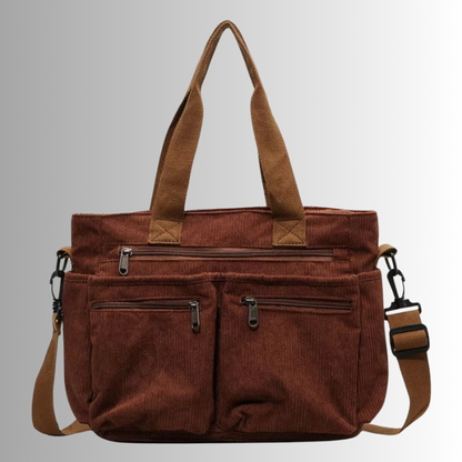 Urban Cord Tote | Schultertasche