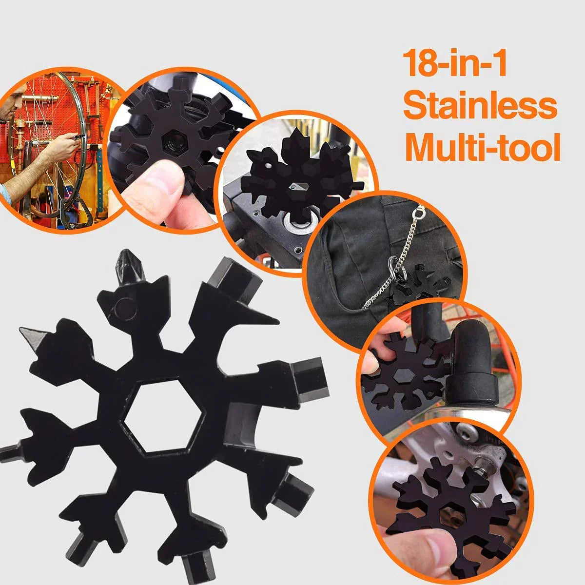 TITANForge™ Multi-Tool Snowflake — Your Pocket Power for Instant Fixes and Limitless Confidence