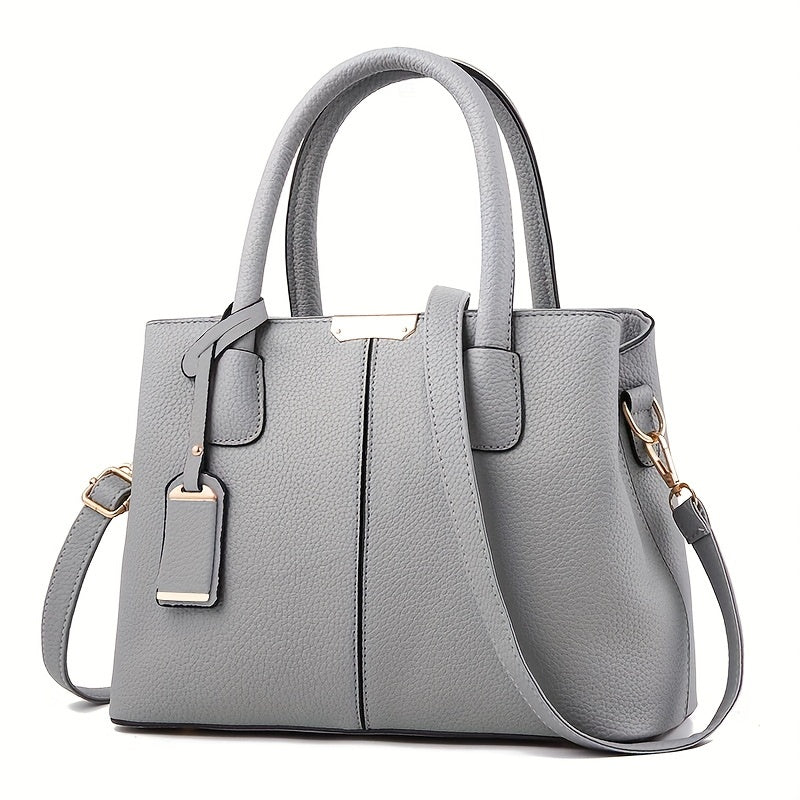 Jeanne – Sac à main en cuir structuré avec bandoulière femme