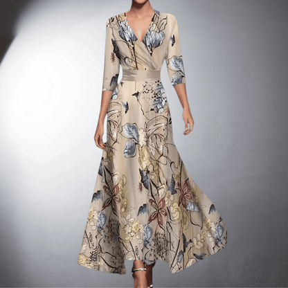 Zora - Elegante vestido de noche con encanto floral