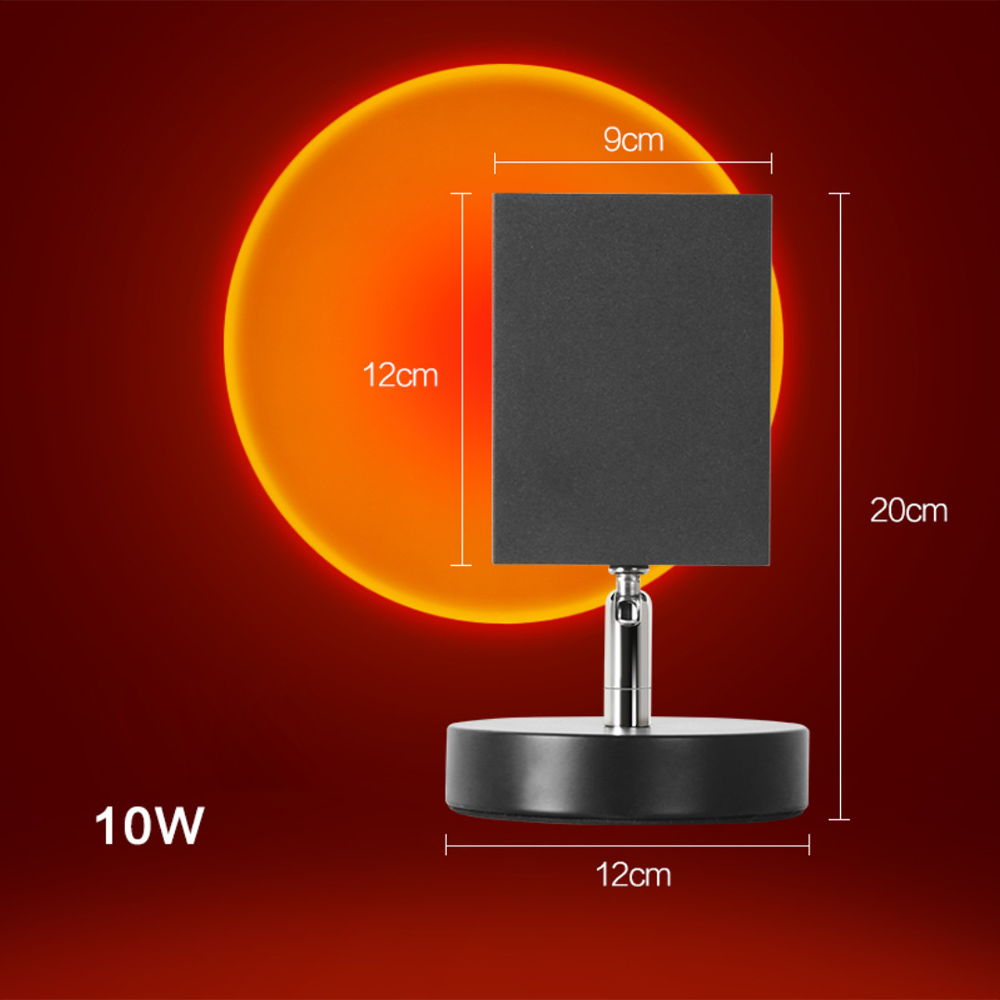SunsetAura - Elegante lamp geïnspireerd op retro