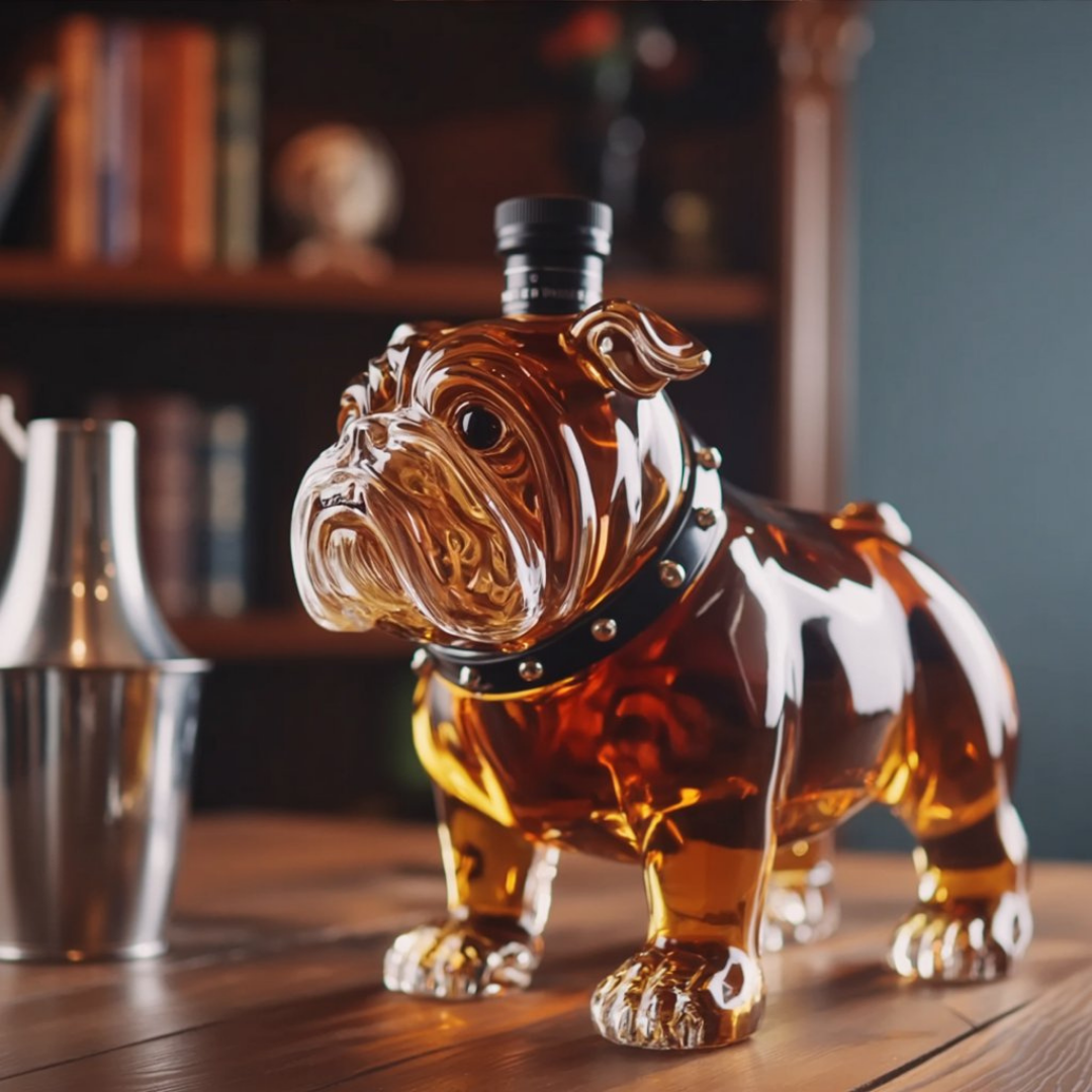 Whiskyfľaša - Bulldog Edícia